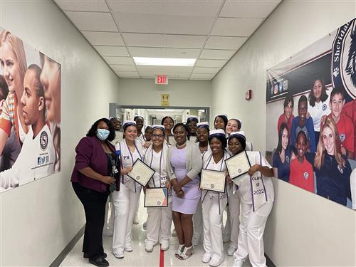 2022 Nursing Students Pinning Success